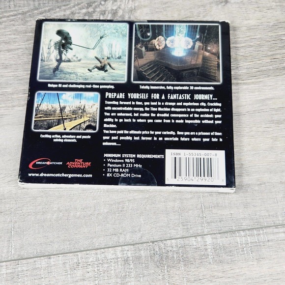 The New Adventures of the Time Machine (PC, 2000 Dreamcatcher) NEW - Picture 3 of 4